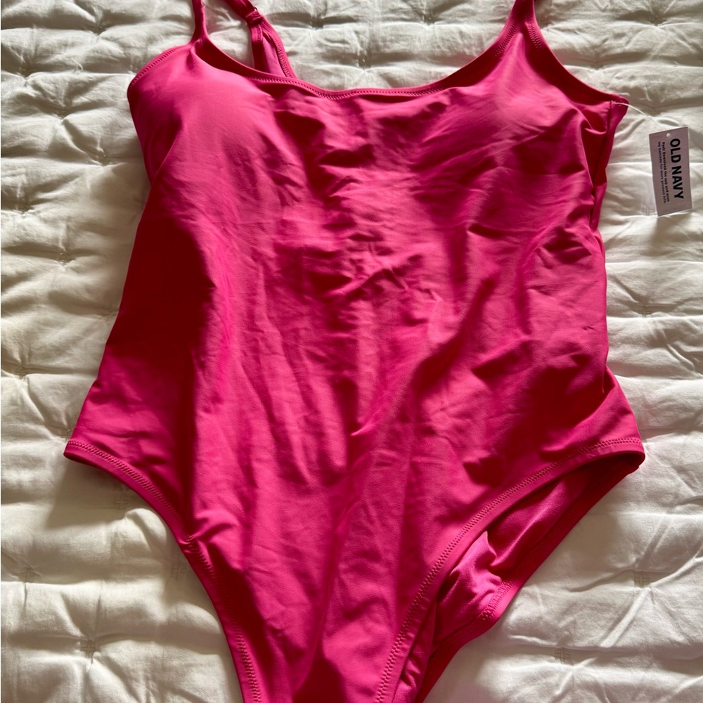 Old Navy Pink One Piece Swimsuit